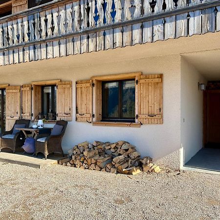 L'Ours Blanc Lodge Le Biot Exterior foto