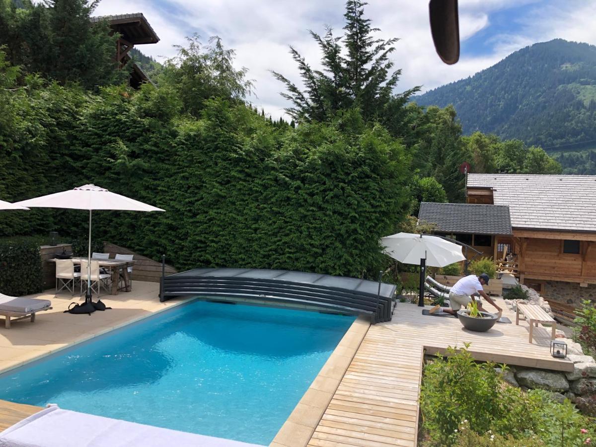 L'Ours Blanc Lodge Le Biot Exterior foto