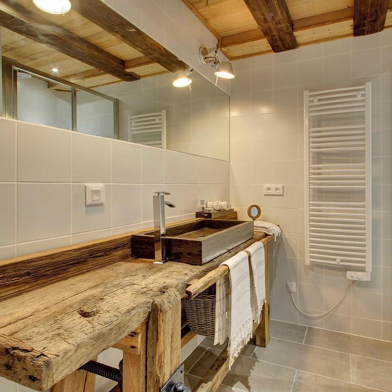 L'Ours Blanc Lodge Le Biot Exterior foto